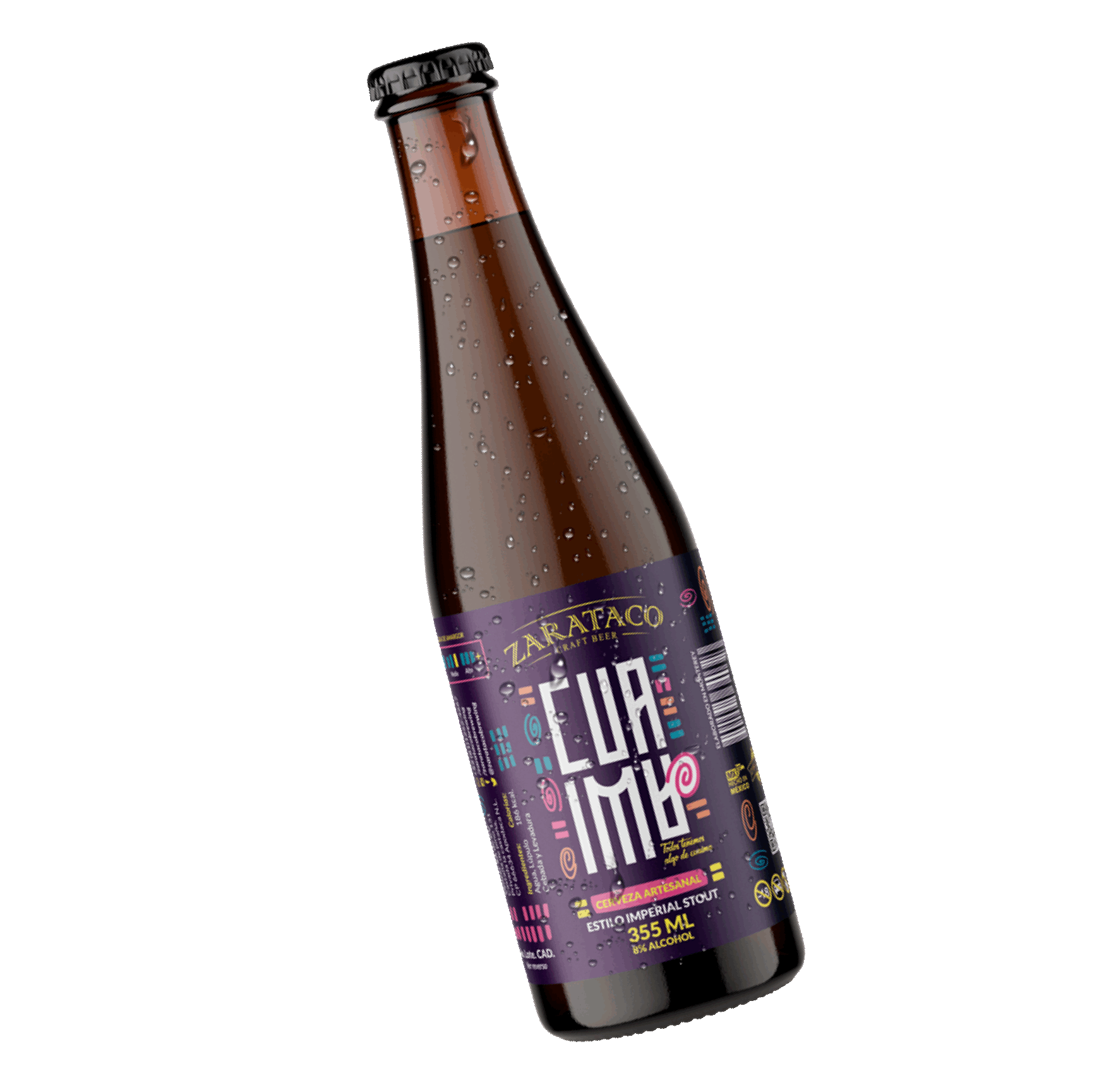 [PT-CZACM0012] Cuaima Cerveza Imperial Stout Botella 355ml